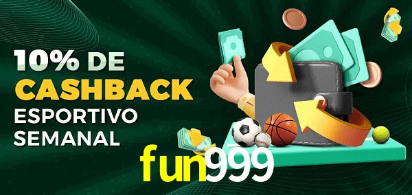 10% de bônus de cashback na fun999